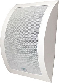 EN54-24, nástenný reproduktor 6W/100V, ABS, biely