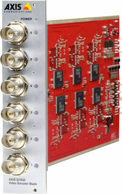 AXIS Q7436 Video Encoder Blade - enkodér pro 6 kamer, montáž do RACKu