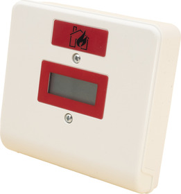 displejová jednotka, komp. pouze s B401R a hlásiči řady 300