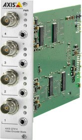 AXIS Q7414 Video Encoder Blade - enkodér pro 4 kamery, montáž do RACKu