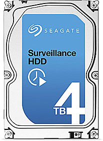 Přídavný HDD k rekordérům, 4TB, Rescue