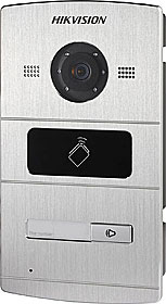 Dveřní IP videopanel s 1,3 MPx kamerou, IR přísv.a 1 tlačítkem, kovové provedení