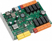 AXIS A9188 NETWORK I/O RELAY MODULE - Síťový I/O a audio modul, 8x I/O, 8x relé