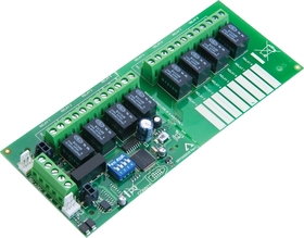 Výstupní karta pro ústředny ZFP - 8 reléových výstupů