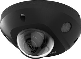 IP mini dome kamera, 4MP, 2.8mm, WDR 120dB, IR 30m, audio, VA, IP67, čierna