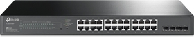 24 portový POE+ gigabitový L2 smart switch so 4 gigabitovými SFP slotmi, 250W