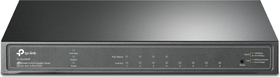 8 portový gigabitový smart switch s 4xPoE+, budget 62W