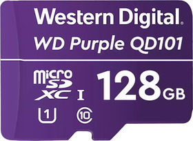 WD Purple SC QD101 Ultra Endurance microSD Card, 128GB