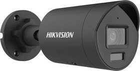 IP bullet kamera, 4MP, 2.8mm, WDR, hybridné svetlo 40m, audio, VCA, IP67, čierna
