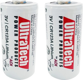 Lítiová (Li/MnO2) 3V batéria CR123A, kapacita 1500 mAh balená po 2ks