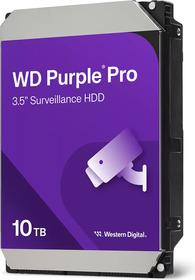 Prídavný HDD k rekordérom, WD Purple Pro, 10TB, AI, SATA, CMR, 512MB