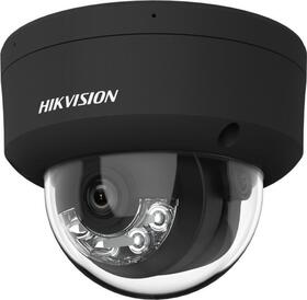 IP dome kamera, 4MP, 2.8mm, WDR, hybridné svetlo 30m, audio, VA, IP67, čierna