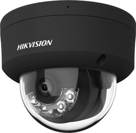 IP dome kamera, 4MP, 2.8mm, WDR, VA, hybridné svetlo 30m, audio, IP67, čierna