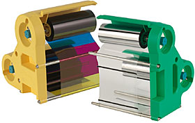 Sada barevné (YMCK) pásky a retransf. filmu pro tiskárny Prima 4, 1.000 potisků