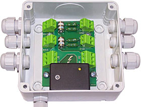 Přepěťová ochrana 1x video + 230VAC/2.5A + RS485, IP55