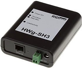 HWg-SH3 set, přístupový systém start. sada:klika SH1,čtečka,2x karta,adaptér,CD