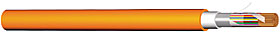 Oranžový tienený kábel 2x2x0,8, B2ca s1d1a1